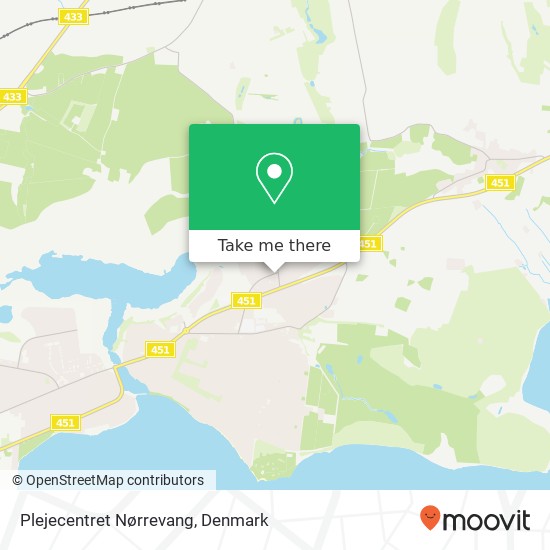 Plejecentret Nørrevang map