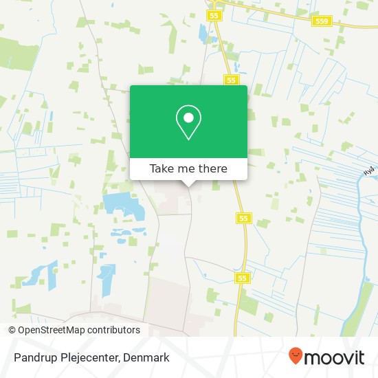 Pandrup Plejecenter map