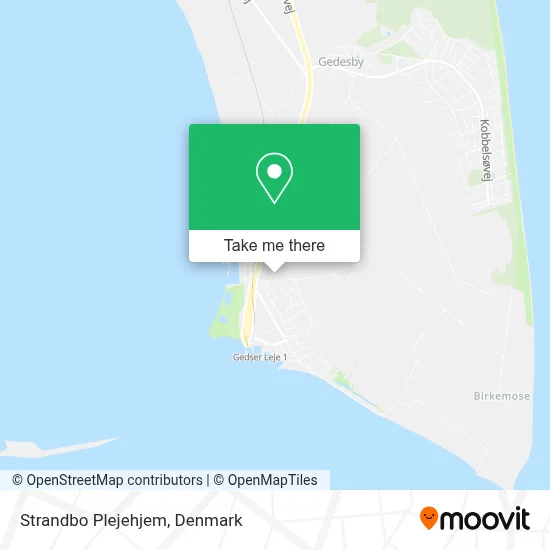 Strandbo Plejehjem map