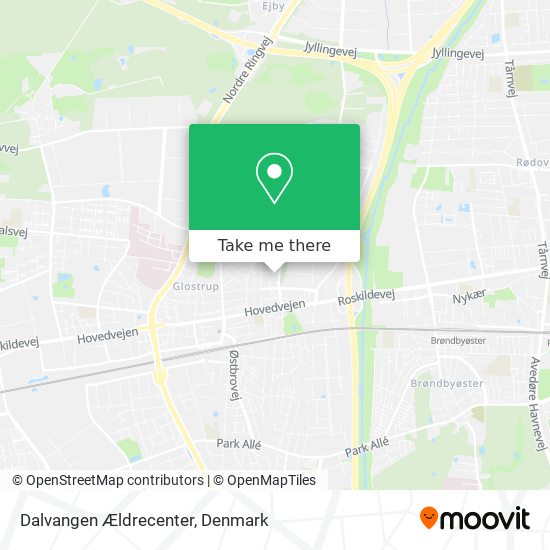 Dalvangen Ældrecenter map