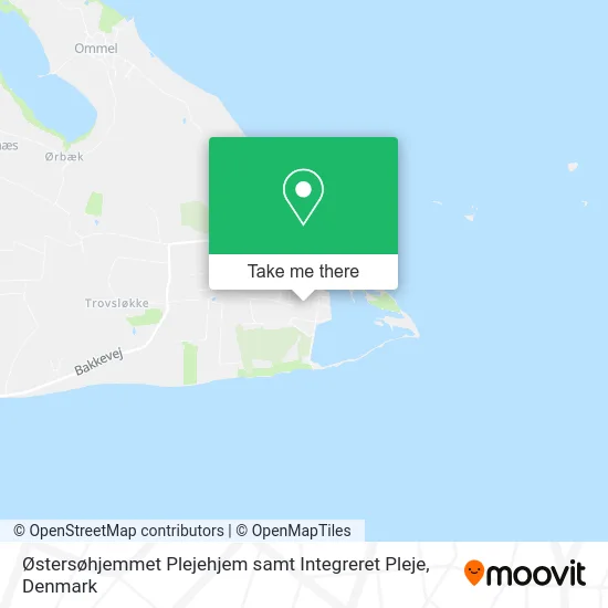 Østersøhjemmet Plejehjem samt Integreret Pleje map