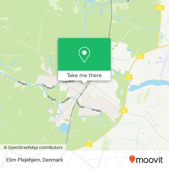 Elim Plejehjem map