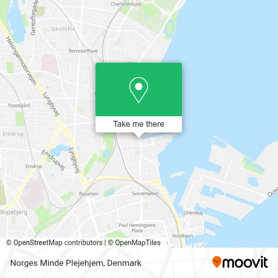 Norges Minde Plejehjem map