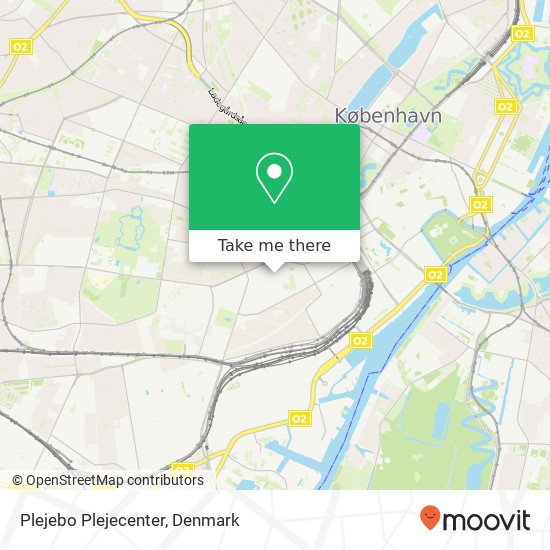 Plejebo Plejecenter map