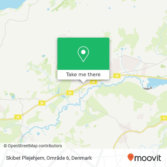 Skibet Plejehjem, Område 6 map