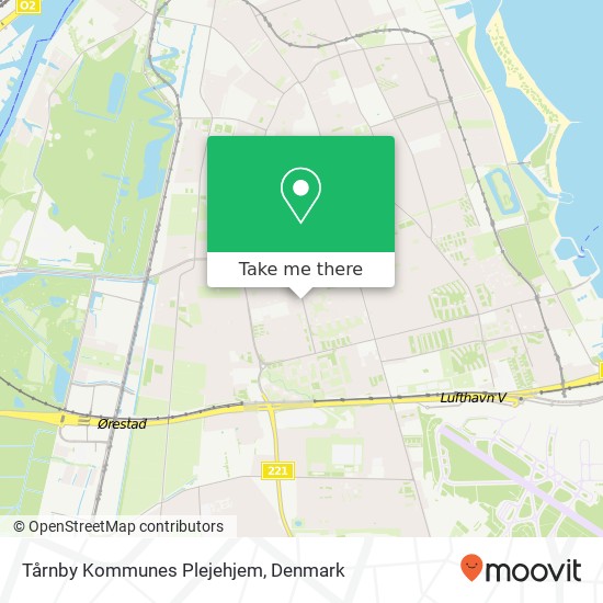 Tårnby Kommunes Plejehjem map