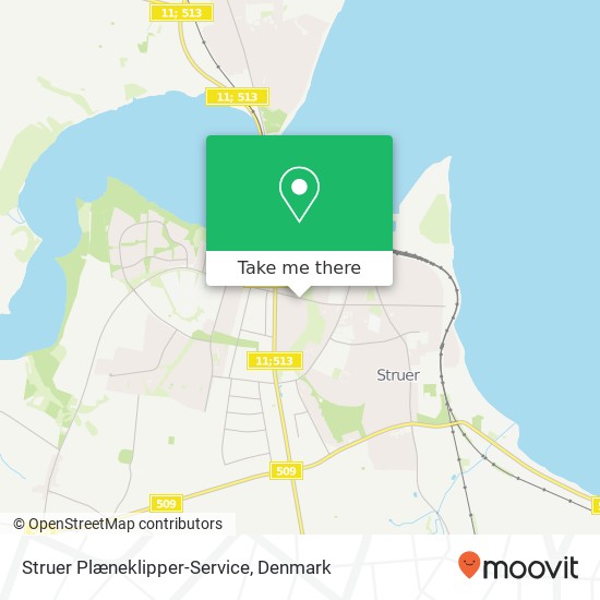 Struer Plæneklipper-Service map