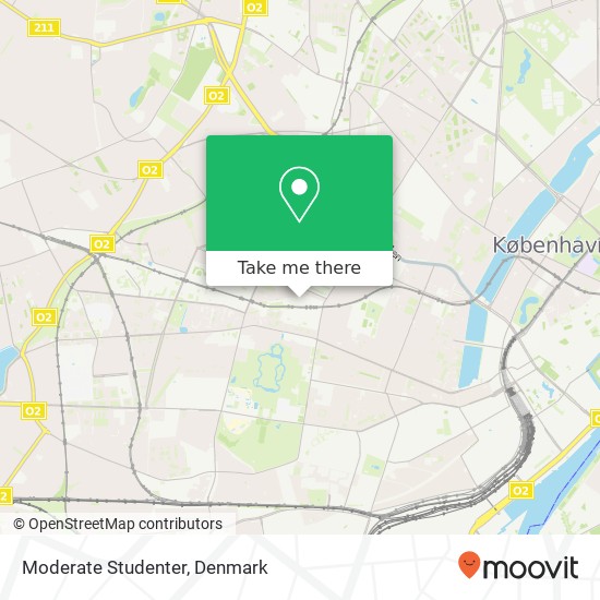 Moderate Studenter map