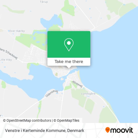 Venstre i Kerteminde Kommune map