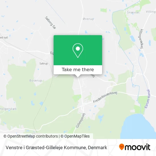 Venstre i Græsted-Gilleleje Kommune map