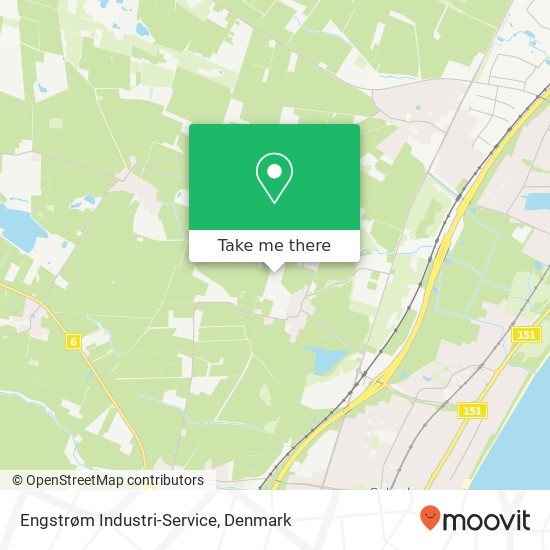 Engstrøm Industri-Service map