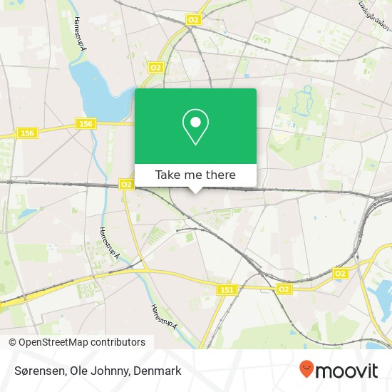 Sørensen, Ole Johnny map