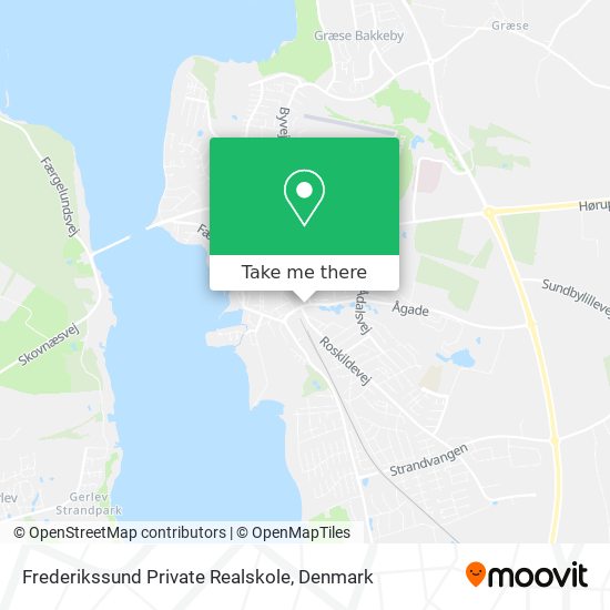 Frederikssund Private Realskole map