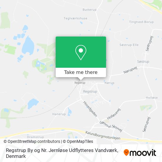 Regstrup By og Nr. Jernløse Udflytteres Vandværk map