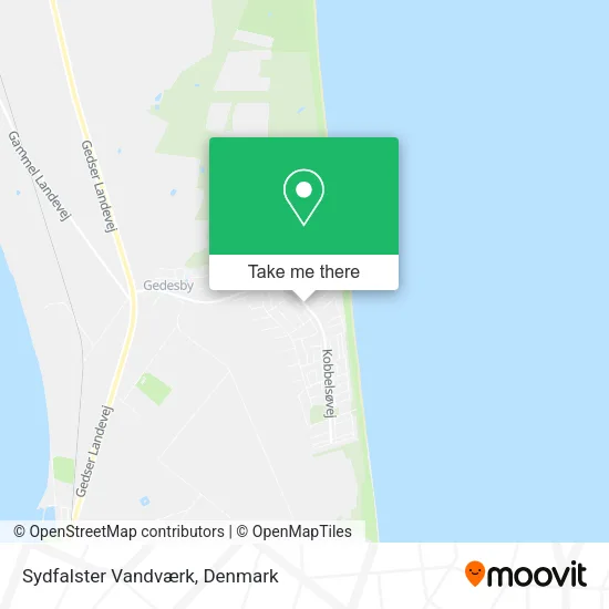 Sydfalster Vandværk map