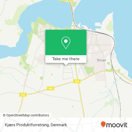 Kjærs Produktforretning map