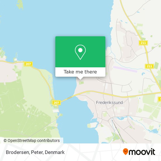 Brodersen, Peter map