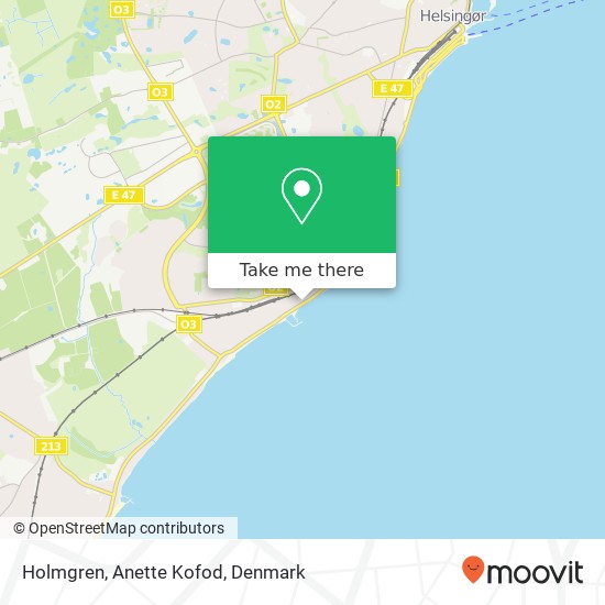 Holmgren, Anette Kofod map