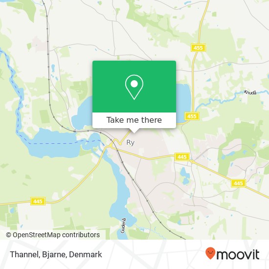 Thannel, Bjarne map