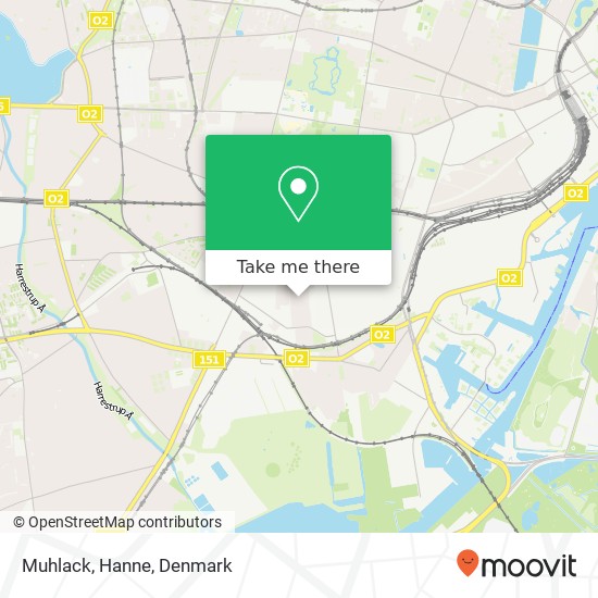 Muhlack, Hanne map