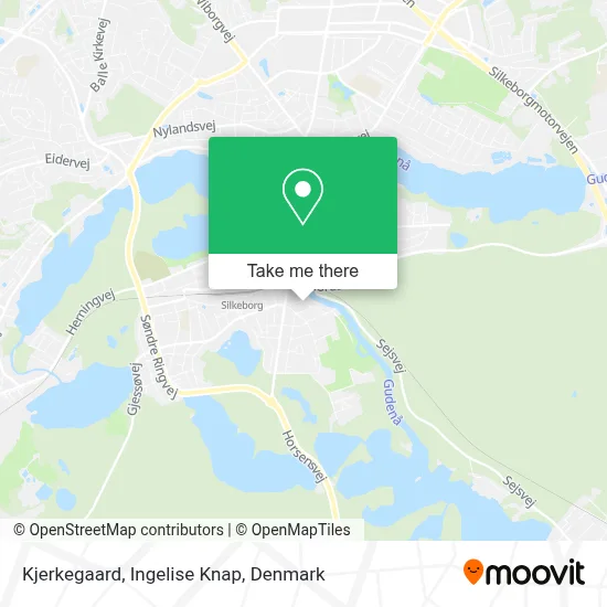 Kjerkegaard, Ingelise Knap map