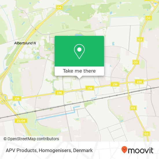 APV Products, Homogenisers map