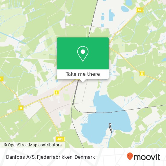 Danfoss A/S, Fjederfabrikken map