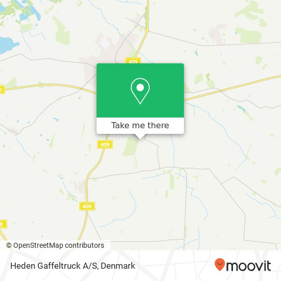 Heden Gaffeltruck A/S map