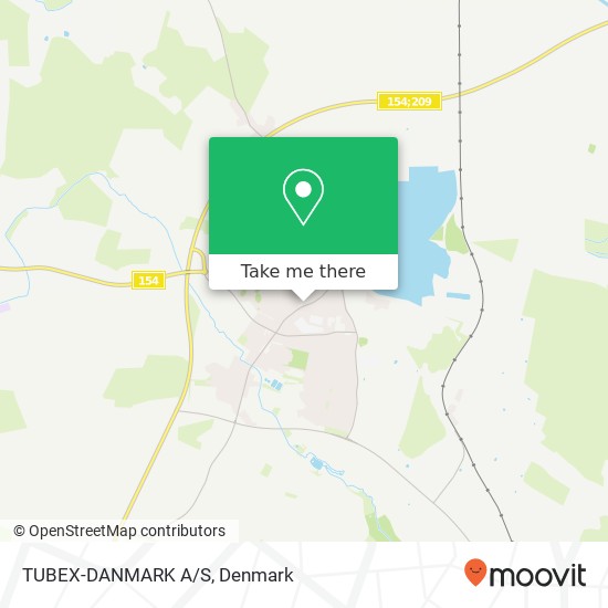 TUBEX-DANMARK A/S map