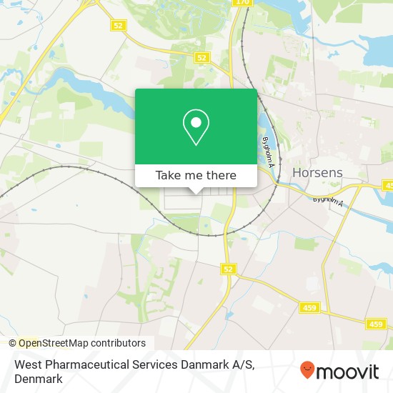 West Pharmaceutical Services Danmark A / S map