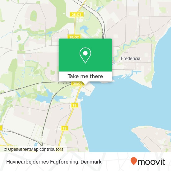 Havnearbejdernes Fagforening map