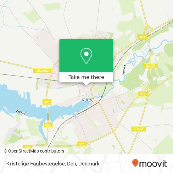 Kristelige Fagbevægelse, Den map