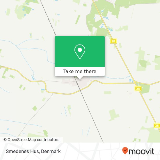 Smedenes Hus map