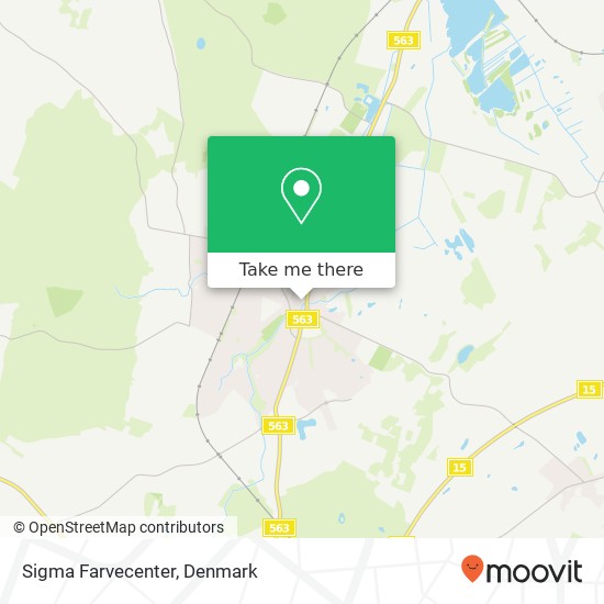 Sigma Farvecenter map