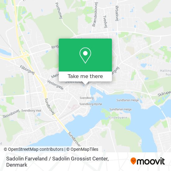 Sadolin Farveland / Sadolin Grossist Center map