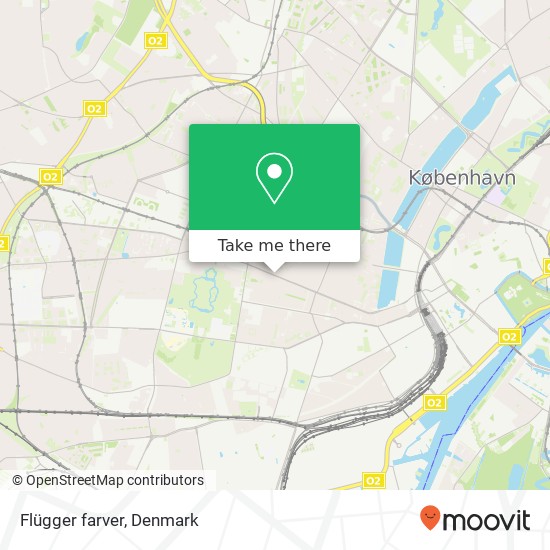 Flügger farver map