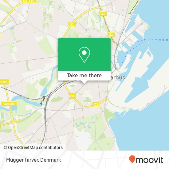 Flügger farver map