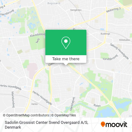 Sadolin Grossist Center Svend Overgaard A / S map