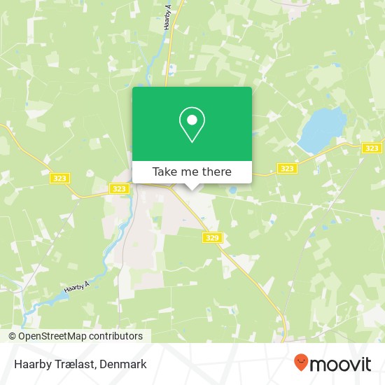 Haarby Trælast map