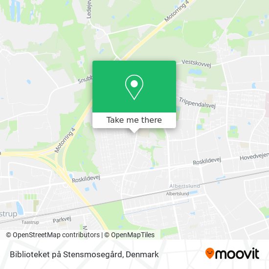 Biblioteket på Stensmosegård map