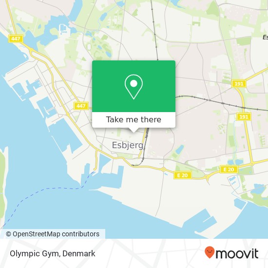 Olympic Gym map