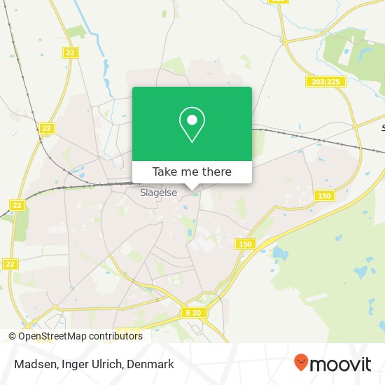 Madsen, Inger Ulrich map