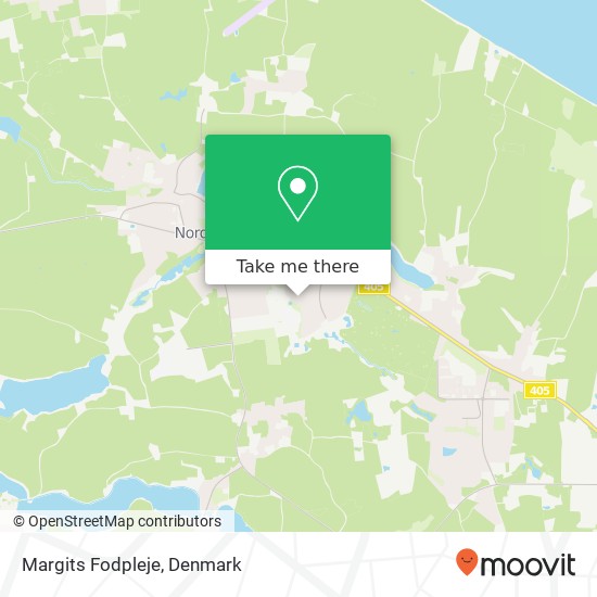 Margits Fodpleje map