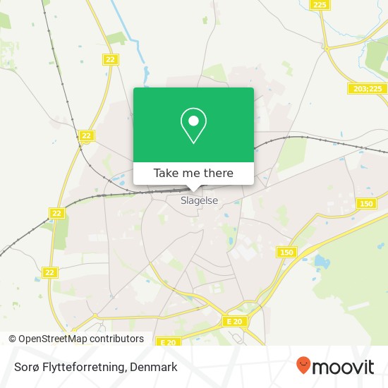 Sorø Flytteforretning map