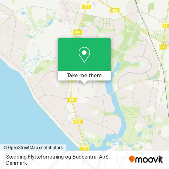 Sædding Flytteforretning og Budcentral ApS map