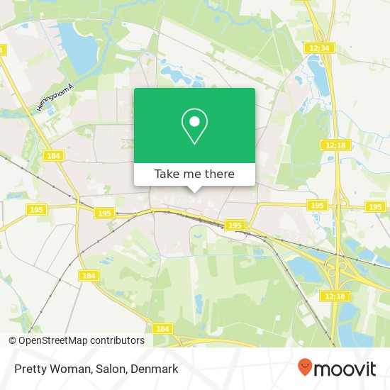 Pretty Woman, Salon map