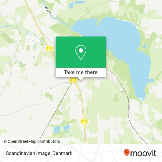 Scandinavian Image map