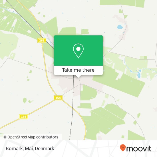Bomark, Mai map