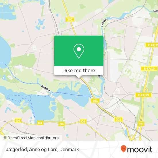 Jægerfod, Anne og Lars map