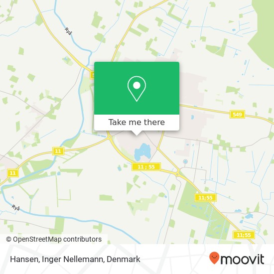 Hansen, Inger Nellemann map